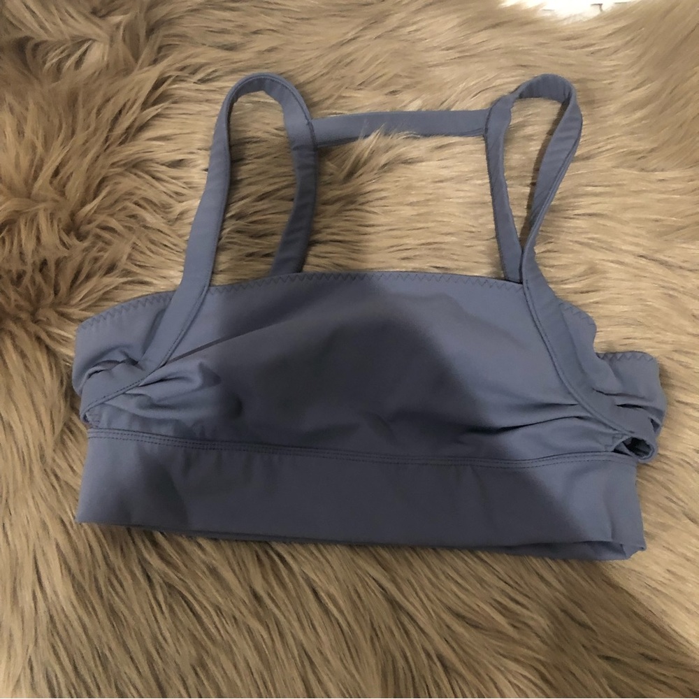 Free People Blue Sports Bra